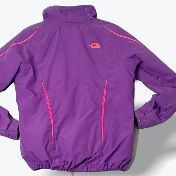 The North Face Insulated Winter Ski Jacket Purple Pink Womens Large - Picture 10 of 13